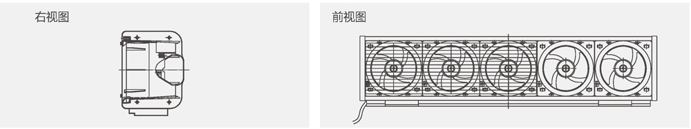 地鐵專用直排風(fēng)幕機結(jié)構(gòu)圖